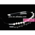 best sale custom crystal and pearl fashion hair jewelry